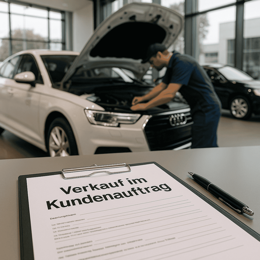 Kein Nacherfüllungsanspruch gegen Autohaus bei Verkauf im Kundenauftrag (LG Mannheim)