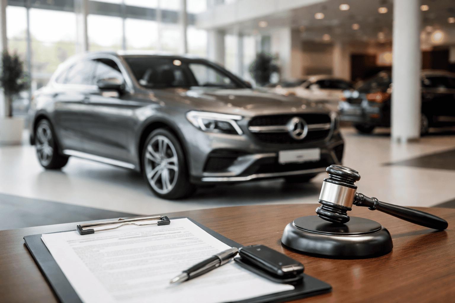 Kein Rücktritt vom Neuwagen bei pauschalen Mängelrügen (LG Stuttgart)